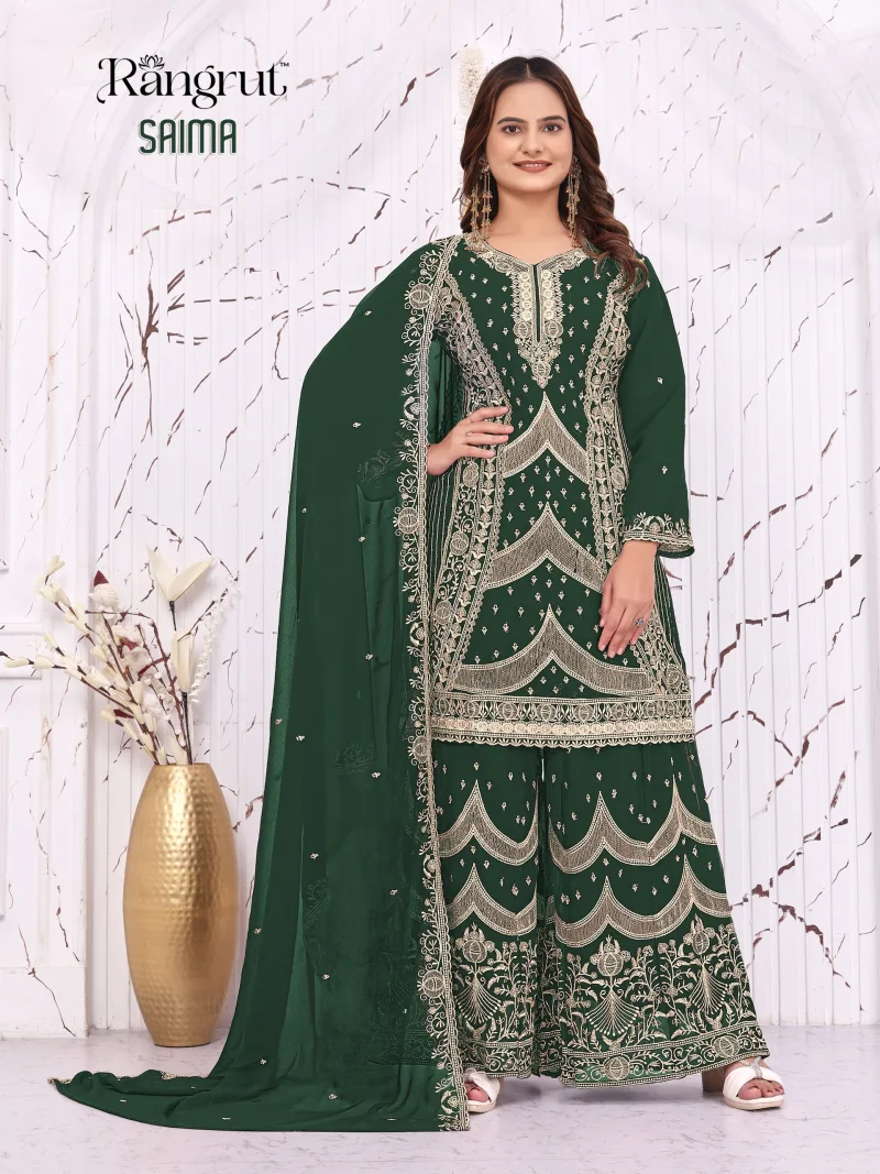 Saima By Banwery Blooming Georgette Salwar Kameez